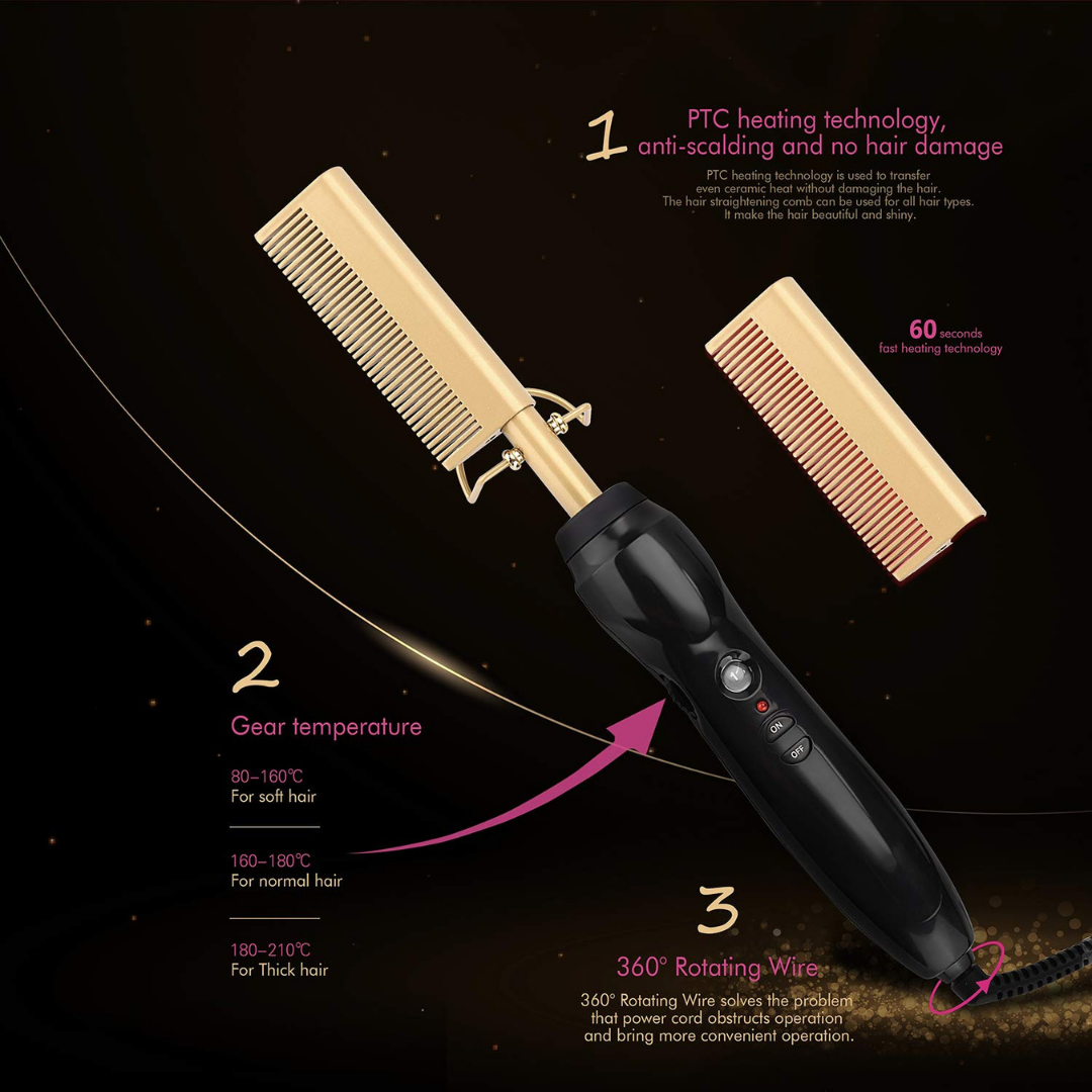 Peine Alisador Ceramic Elite